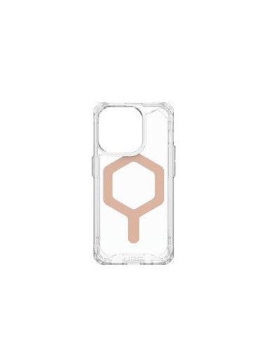 Urban Armor Gear Plyo Magsafe funda para teléfono móvil 15,5 cm (6.1") Oro rosa, Transparente