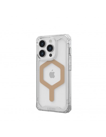 Urban Armor Gear 114286114381 funda para teléfono móvil 15,5 cm (6.1") Oro, Transparente