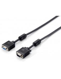 Equip 118802 cable VGA 5 m VGA (D-Sub) Negro
