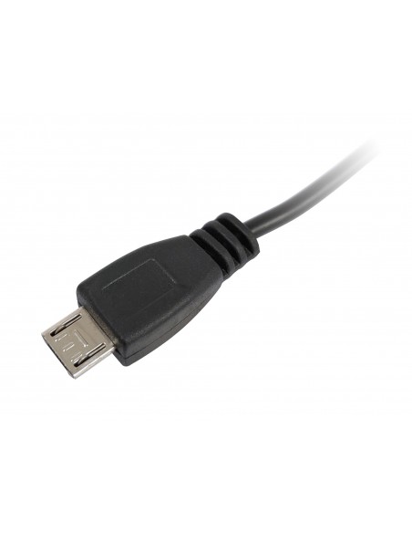 Equip 119038 adaptador de cable de vídeo 0,2 m VGA (D-Sub) + 3,5mm DVI-D + USB Negro