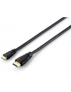 Equip 119306 cable HDMI 1 m HDMI tipo A (Estándar) HDMI Type C (Mini) Negro