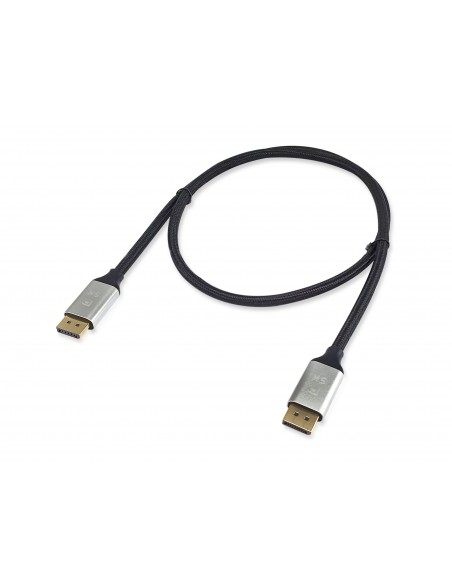 Equip 119263 cable DisplayPort 3 m Aluminio, Negro
