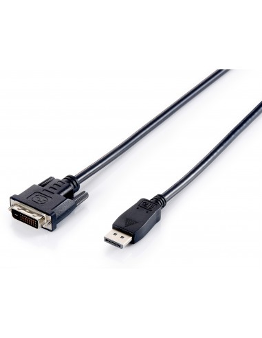 Equip 119336 adaptador de cable de vídeo 2 m DisplayPort DVI-D Negro