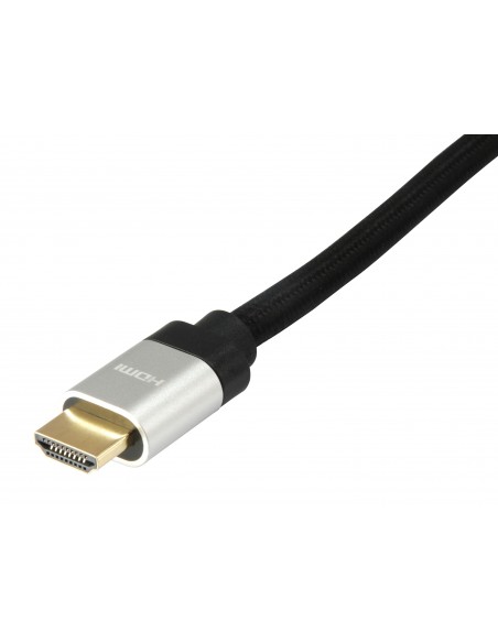 Equip 119383 cable HDMI 5 m HDMI tipo A (Estándar) Negro, Plata