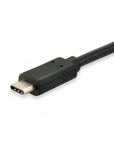 Equip 128343 cable USB 0,25 m USB 3.2 Gen 1 (3.1 Gen 1) USB C USB A Negro