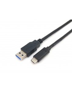 Equip 128344 cable USB 2 m USB 3.2 Gen 1 (3.1 Gen 1) USB A USB C Negro