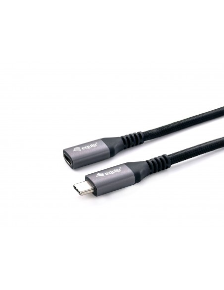 Equip 128370 cable USB 0,5 m USB 3.2 Gen 2 (3.1 Gen 2) USB C Negro