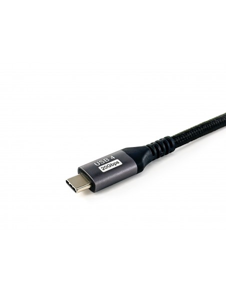 Equip 128382 cable USB 2 m USB4 Gen 2x2 USB C Negro