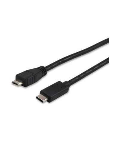 Equip 12888407 cable USB 1 m USB 2.0 Micro-USB B USB C Negro