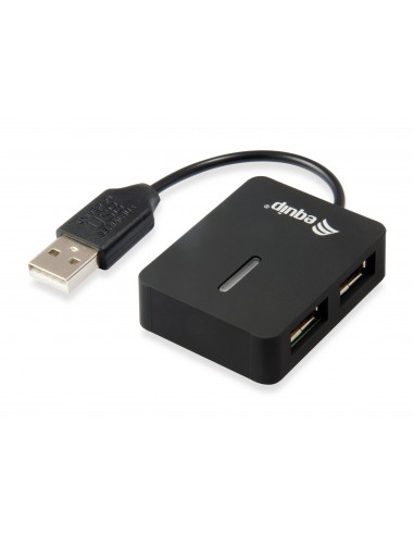 Equip 128952 hub de interfaz USB 2.0 480 Mbit s Negro