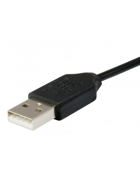 Equip 128952 hub de interfaz USB 2.0 480 Mbit s Negro