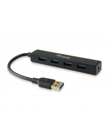 Equip 128953 hub de interfaz USB 3.2 Gen 1 (3.1 Gen 1) Type-A 5000 Mbit s Negro