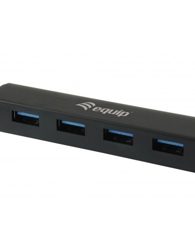 Equip 128953 hub de interfaz USB 3.2 Gen 1 (3.1 Gen 1) Type-A 5000 Mbit s Negro