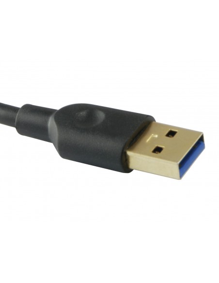 Equip 128953 hub de interfaz USB 3.2 Gen 1 (3.1 Gen 1) Type-A 5000 Mbit s Negro
