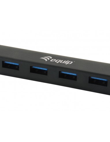 Equip 128954 hub de interfaz USB 3.2 Gen 1 (3.1 Gen 1) Type-C 5000 Mbit s Negro
