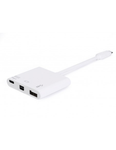 Equip 133463 base para portátil y replicador de puertos USB 3.2 Gen 1 (3.1 Gen 1) Type-C Blanco