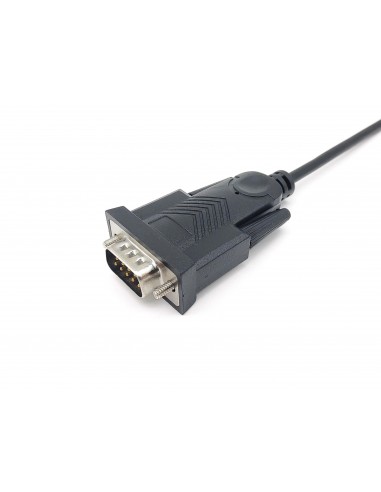 Equip 133392 cable de serie Negro 1,5 m USB Tipo C DB-9