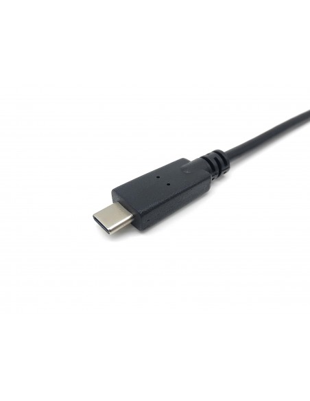 Equip 133392 cable de serie Negro 1,5 m USB Tipo C DB-9