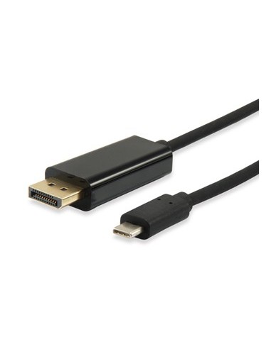 Equip 133467 adaptador de cable de vídeo 1,8 m USB Tipo C DisplayPort Negro