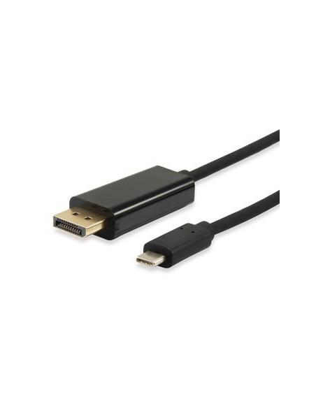 Equip 133467 adaptador de cable de vídeo 1,8 m USB Tipo C DisplayPort Negro