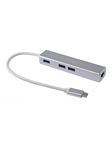 Equip 133481 base para portátil y replicador de puertos USB 3.2 Gen 1 (3.1 Gen 1) Type-C Plata