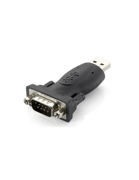Equip 133382 cambiador de género para cable USB A RS-232 Negro