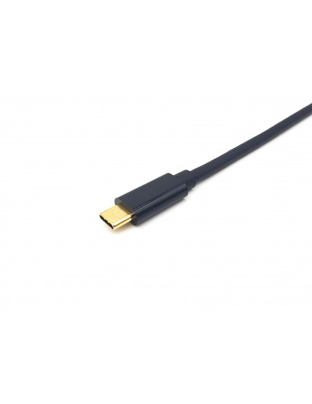 Equip 133426 adaptador de cable de vídeo 1 m USB Tipo C DisplayPort Gris