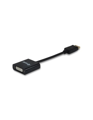 Equip 133431 adaptador de cable de vídeo 0,2 m DisplayPort DVI Negro