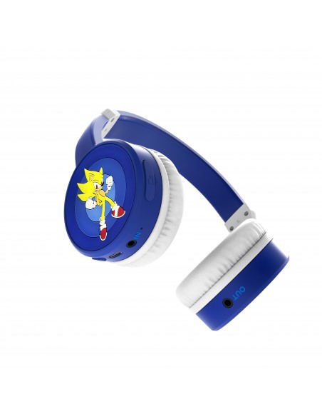 Energy Sistem Lol&Roll Auriculares Inalámbrico y alámbrico Diadema Llamadas Música USB Tipo C Bluetooth Azul, Blanco