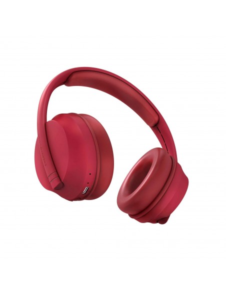 Energy Sistem Hoshi Eco Auriculares Inalámbrico Diadema Llamadas Música USB Tipo C Bluetooth Rojo