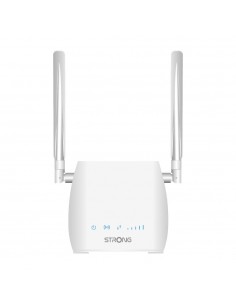 Strong 300M router inalámbrico Ethernet rápido Banda única (2,4 GHz) 4G Blanco