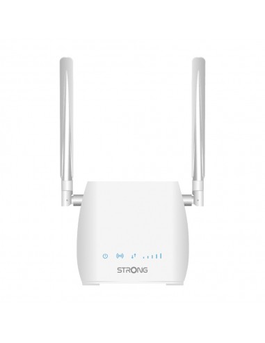 Strong 300M router inalámbrico Ethernet rápido Banda única (2,4 GHz) 4G Blanco