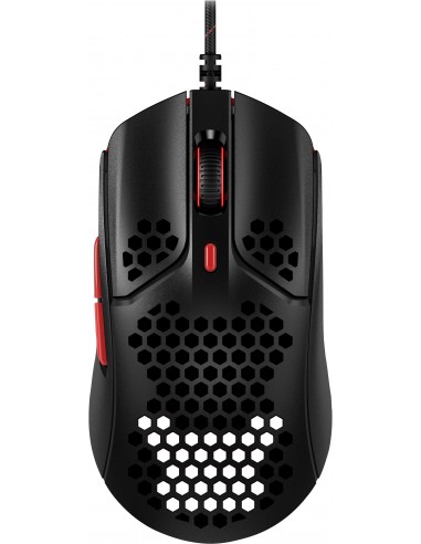 HyperX Ratón gaming Pulsefire Haste (negro-rojo)