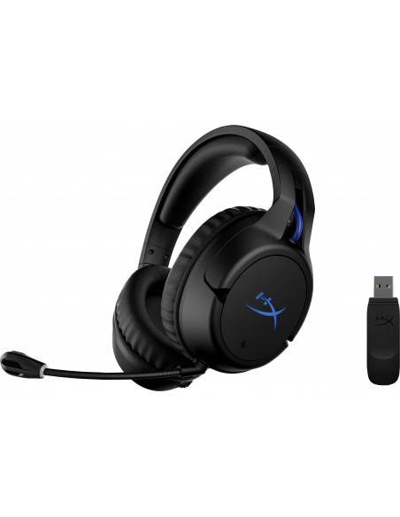 HyperX Cloud Flight - Auriculares gaming inalámbricos (azul-negro) - PS5-PS4