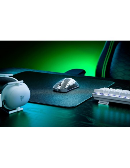 Razer DeathAdder V3 Pro ratón mano derecha RF Wireless + USB Type-C Óptico 30000 DPI