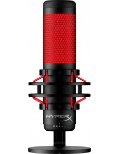 HyperX QuadCast Rojo Micrófono para PC