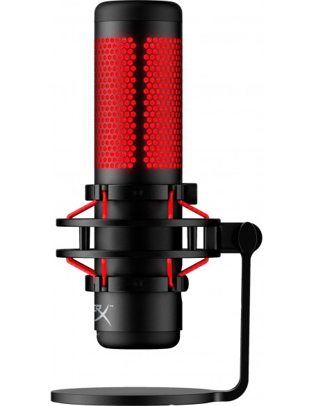 HyperX QuadCast Rojo Micrófono para PC