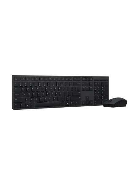 Lenovo 4X31K03961 teclado Ratón incluido RF Wireless + Bluetooth Portugués Gris