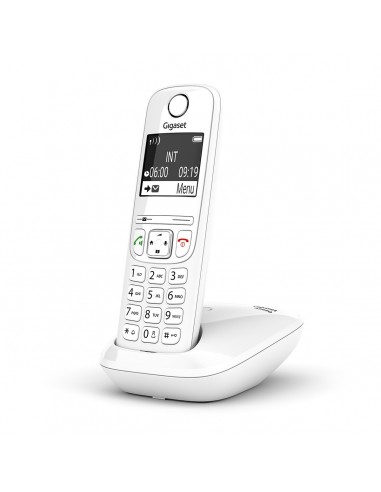 Gigaset AS690 Teléfono DECT analógico Identificador de llamadas Blanco