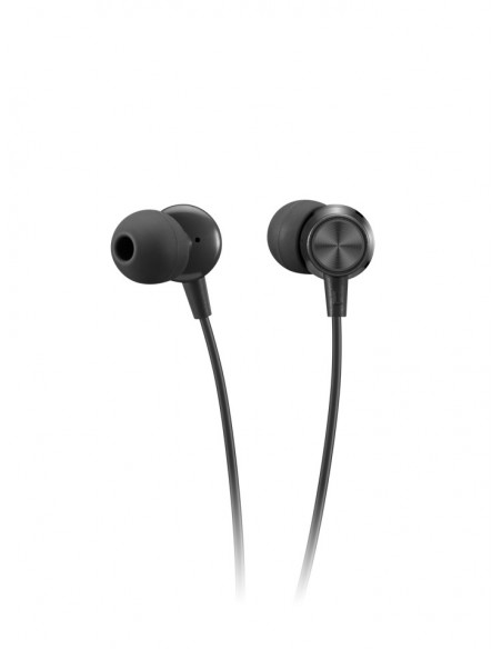 Lenovo 4XD1J77351 auricular y casco Auriculares Alámbrico Dentro de oído Oficina Centro de llamadas USB Tipo C Negro