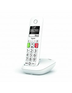 Gigaset E290 Teléfono DECT analógico Identificador de llamadas Blanco