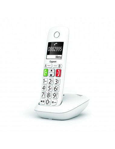 Gigaset E290 Teléfono DECT analógico Identificador de llamadas Blanco