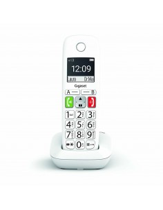 Gigaset E290 Teléfono DECT analógico Identificador de llamadas Blanco 2
