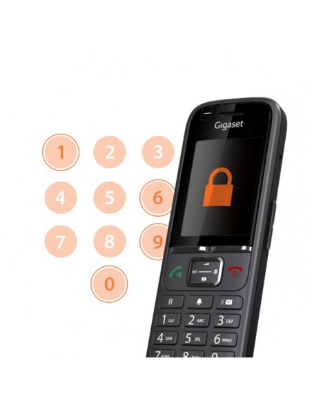 Gigaset S700H PRO Teléfono DECT Identificador de llamadas Antracita