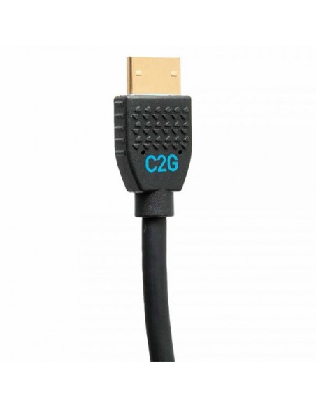 C2G Cable HDMI® de alta velocidad con serie de rendimiento premium - 4 K, 60 Hz, para instalación en pared, clasificación CMG