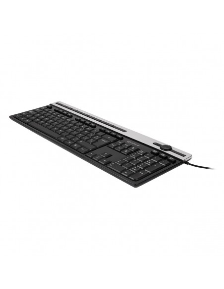 UNYKAch A 2930 teclado USB QWERTY Negro, Plata UNYKAch A 2930 teclado USB QWERTY Negro, Plata