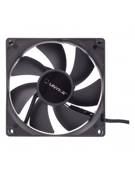 UNYKAch 90 mm Carcasa del ordenador Ventilador 9 cm Negro