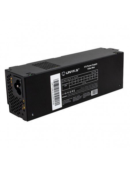 UNYKAch ITX 150 unidad de fuente de alimentación 150 W 20+4 pin ATX Flex ATX Negro UNYKAch ITX 150 unidad de fuente de alimentación 150 W 20+4 pin ATX Flex ATX Negro