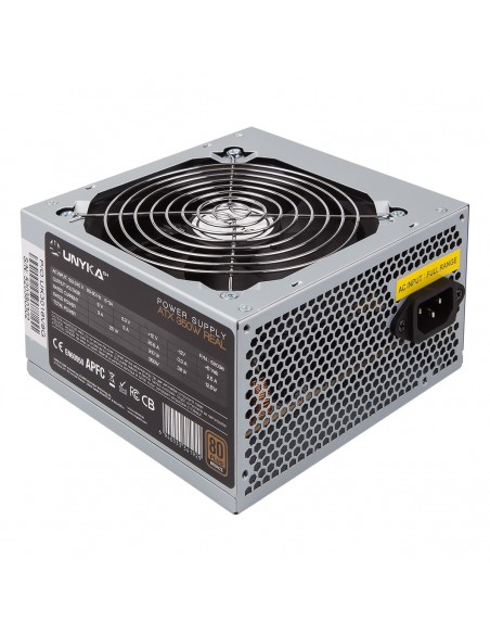 UNYKAch 52038 unidad de fuente de alimentación 350 W ATX Plata UNYKAch 52038 unidad de fuente de alimentación 350 W ATX Plata