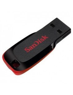 SanDisk Cruzer Blade unidad flash USB 64 GB USB tipo A 2.0 Negro, Rojo 2